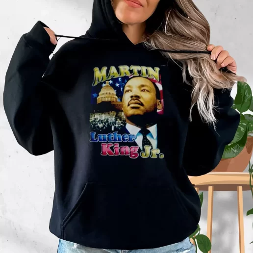 Aesthetic Hoodie Martin Luther King Jr Freedom 1