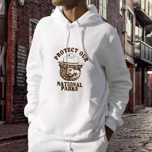 Aesthetic Hoodie Protect Our National Parks Costume For Earth Day 1