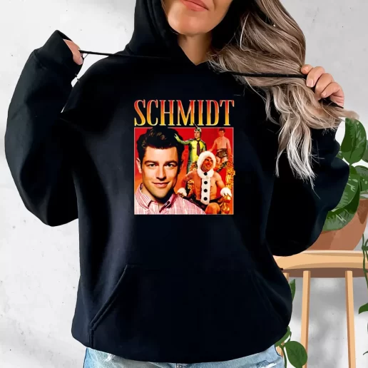 Aesthetic Hoodie Schmidt Homage TV Icon Xmas Costume 1