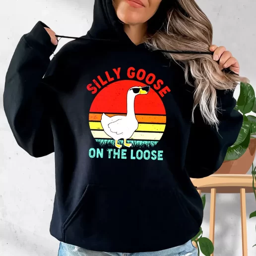 Aesthetic Hoodie Silly Goose On The Loose Trendy Outfit 1