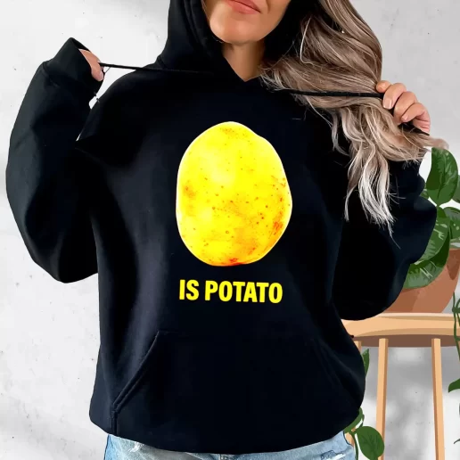 Aesthetic Hoodie Stephen Colbert is potato 1