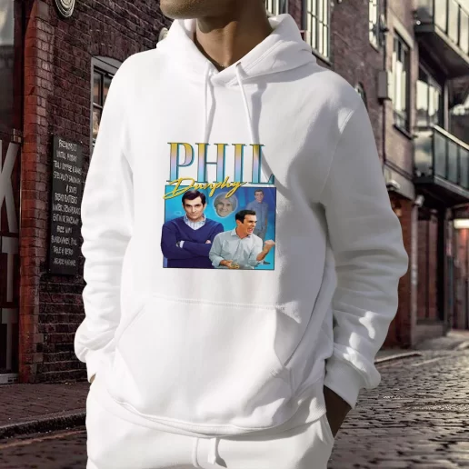 Aesthetic Phil Dunphy Homage Tv Show Hooded Christmas Sweater 1