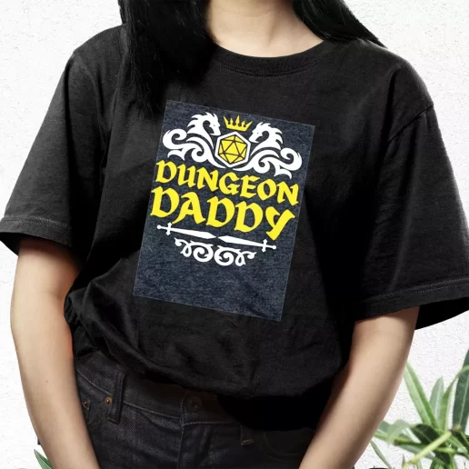 Aesthetic T Shirt Dungeon Daddy Dad Gift Idea 1