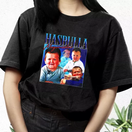 Aesthetic T Shirt Hasbulla Magomedov Homage TV Icon Xmas Streetwear Outfits 1