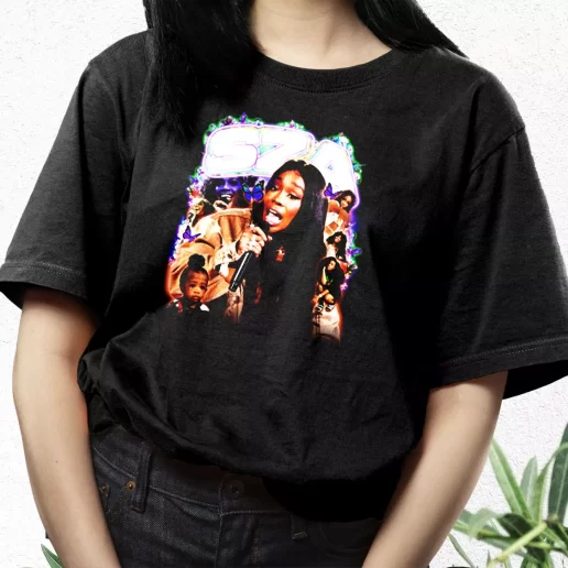 Aesthetic T Shirt SZA Rapper Icon Butterfly 1