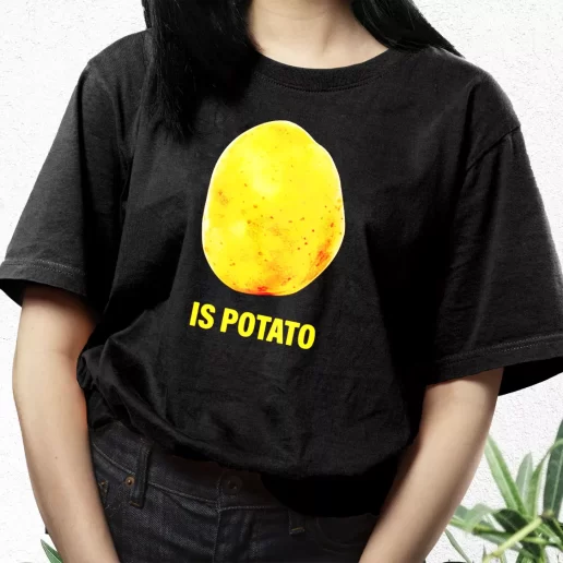 Aesthetic T Shirt Stephen Colbert is potato 1