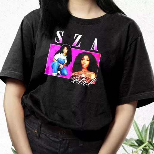 Aesthetic T Shirt Sza CTRL Retro Vintage Hip Hop 1