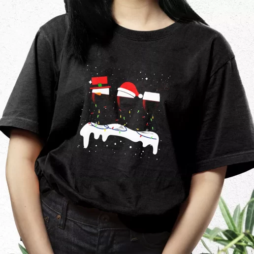 Aesthetic T Shirt X Mas Santa Wine Glass Xmas Streetwear Outfits 1