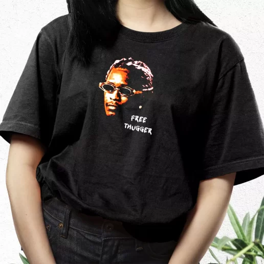 Aesthetic T Shirt Young Thug Free Thugger 1