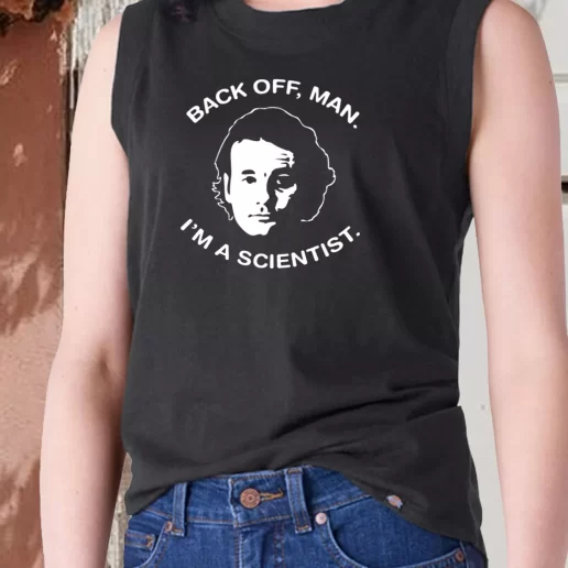 Aesthetic Tank Top Bill Murray Ghostbusters Back Off Man 1