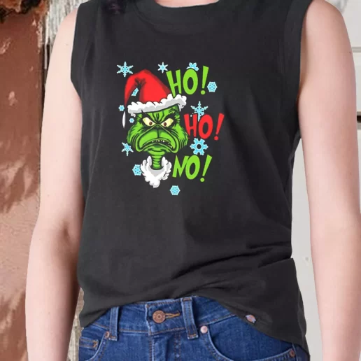 Aesthetic Tank Top Grinch mashup santa ho ho ho X Mas Gifts 1