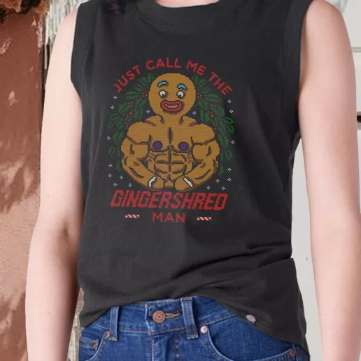 Aesthetic Tank Top Just Call Me The Gingershred Man X Mas Gifts 1