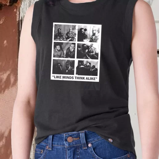 Aesthetic Tank Top Like Minds Think Alike Martin Luther King Jr 1