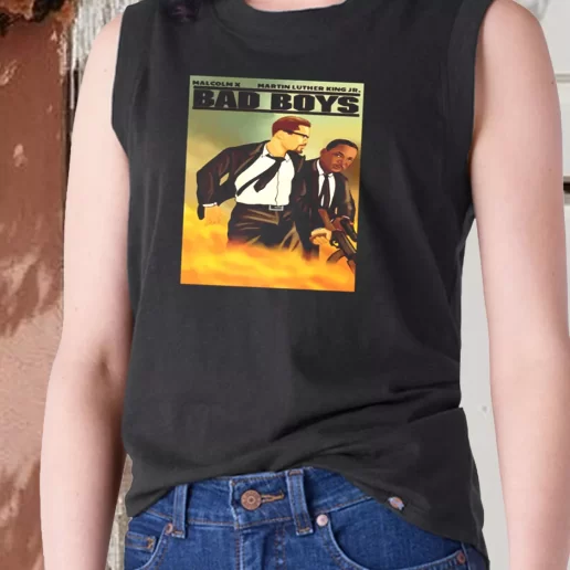 Aesthetic Tank Top Malcolm X And Martin Luther King Jr Bad Boys 1