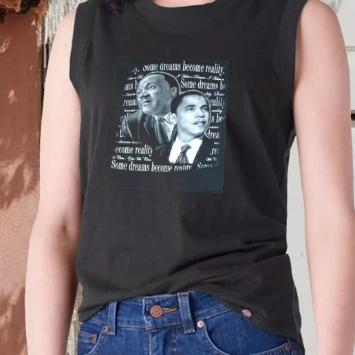 Aesthetic Tank Top Martin Luther King Jr Feat Barack Obama 1