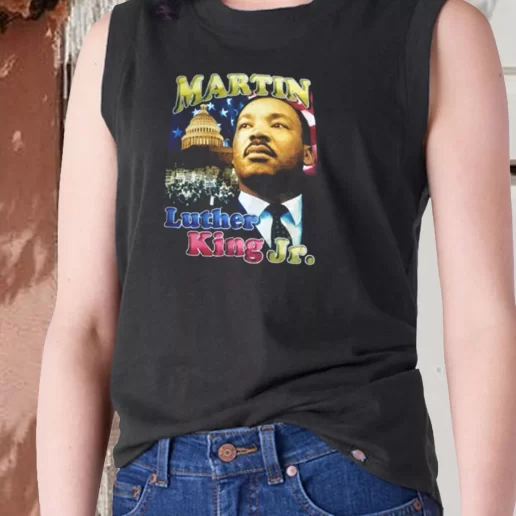 Aesthetic Tank Top Martin Luther King Jr Freedom 1