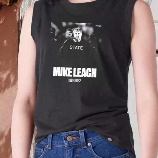 Aesthetic Tank Top Mississippi State Bulldogs Legend Mike Leach 1961 2022 1