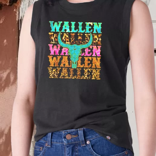 Aesthetic Tank Top Morgan Wallen Symbol 1