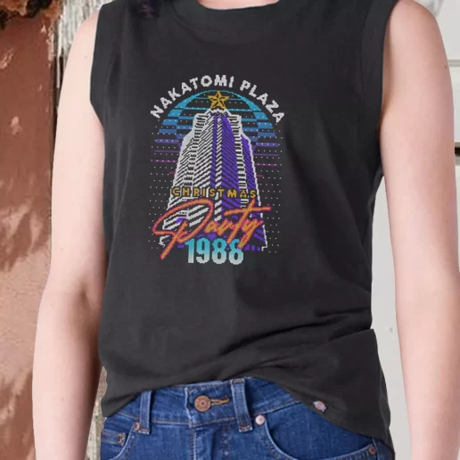 Aesthetic Tank Top Nakatomi Plaza Christmas Party 1988 X Mas Gifts 1