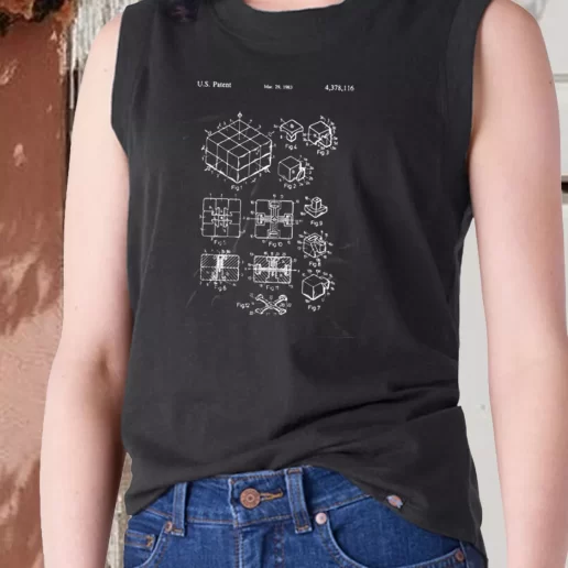 Aesthetic Tank Top Rubiks Cube Patent 1