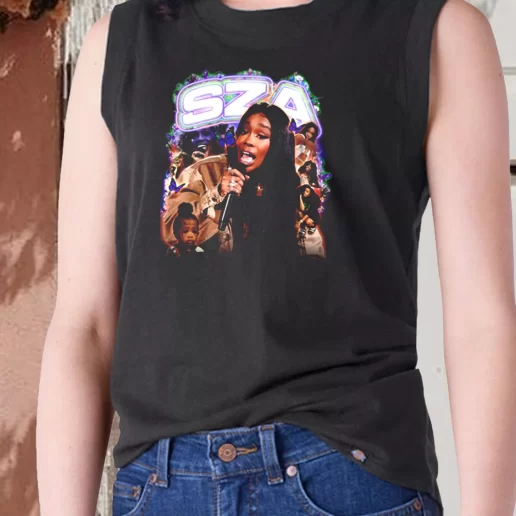 Aesthetic Tank Top SZA Rapper Icon Butterfly 1