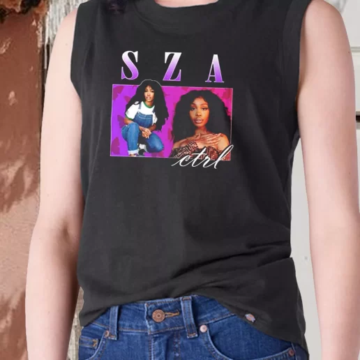 Aesthetic Tank Top Sza CTRL Retro Vintage Hip Hop 1