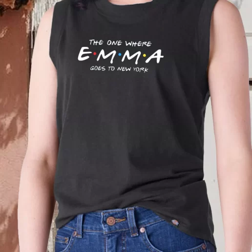 Aesthetic Tank Top The One Where Emma Goes To New York 1