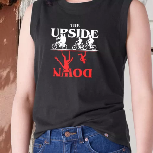 Aesthetic Tank Top Upside Down Stranger Things 1