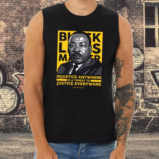 Athletic Tank Top Black Lives Matter Martin Luther King Jr 1