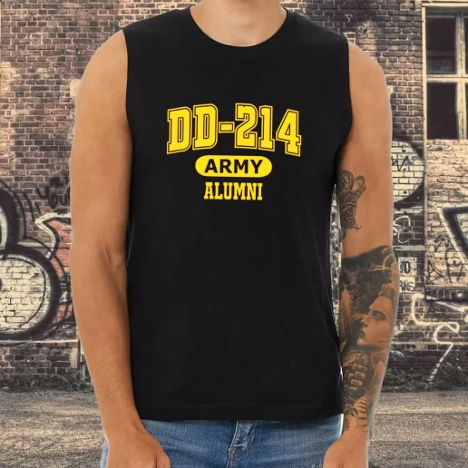 Athletic Tank Top DD 214 Army Alumni Combat Veterans Day 1