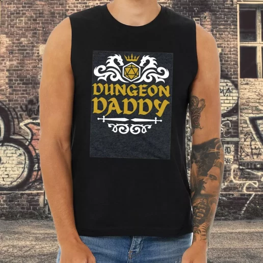 Athletic Tank Top Dungeon Daddy Dad Gifts From Son 1