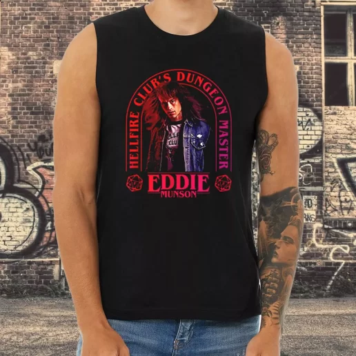 Athletic Tank Top Eddie Munson Hellfire Club Dungeon Master 1