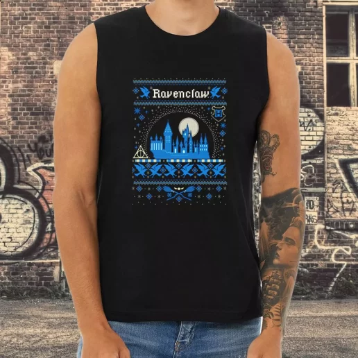 Athletic Tank Top Harry Potter Ravenclaw Ugly Christmas Xmas Shirt Idea 1