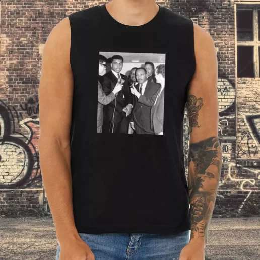 Athletic Tank Top Muhammed Ali Martin Luther King 1