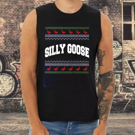 Athletic Tank Top Silly Goose Tacky Ugly 1