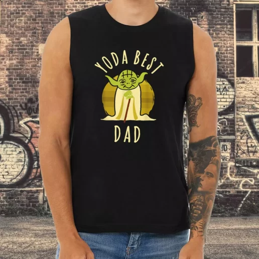 Athletic Tank Top Star Wars Yoda Best Dad Dad Gifts From Son 1