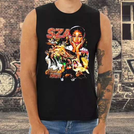 Athletic Tank Top Sza Good Days 1