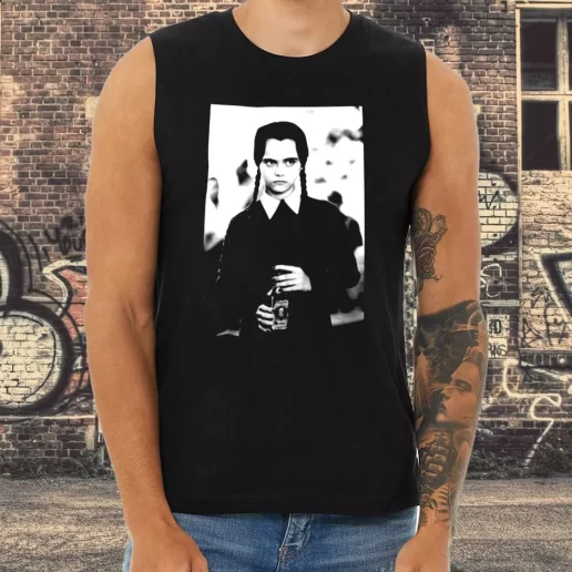 Athletic Tank Top Wednesday Addams Poison Horror Movie 1