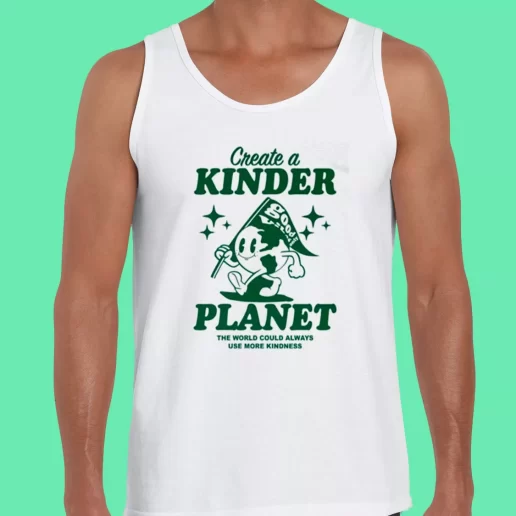 Beach Tank Top Create A Kinder Planet Earthday Gifts 1