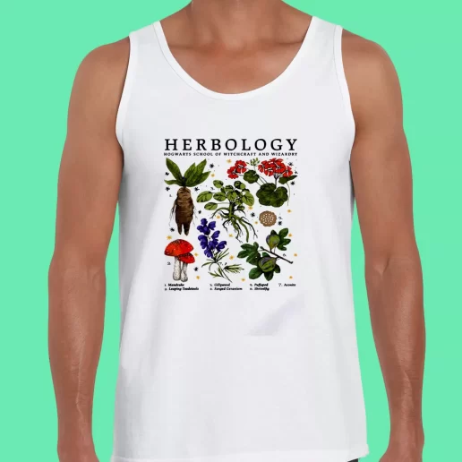 Beach Tank Top Herbology Plants Funny Christmas Gift 1