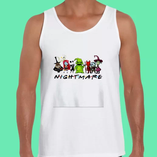 Beach Tank Top Nightmare Before Christmas Friends Funny Christmas Gift 1