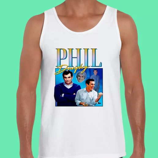 Beach Tank Top Phil Dunphy Homage Tv Show Funny Christmas Gift 1