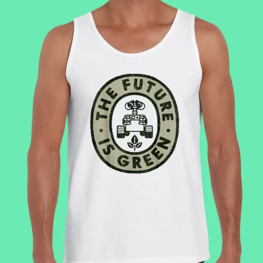 Beach Tank Top Pixar Earth Day Wall E The Future Is Green Earthday Gifts 1