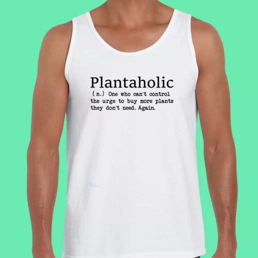 Beach Tank Top Plantaholic Definition Earthday Gifts 1