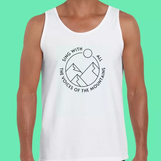 Beach Tank Top Pocahontas Sing With All The Voices Of The Mountain Earthday Gifts 1