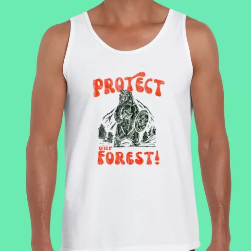 Beach Tank Top Protect Our Forest Earthday Gifts 1