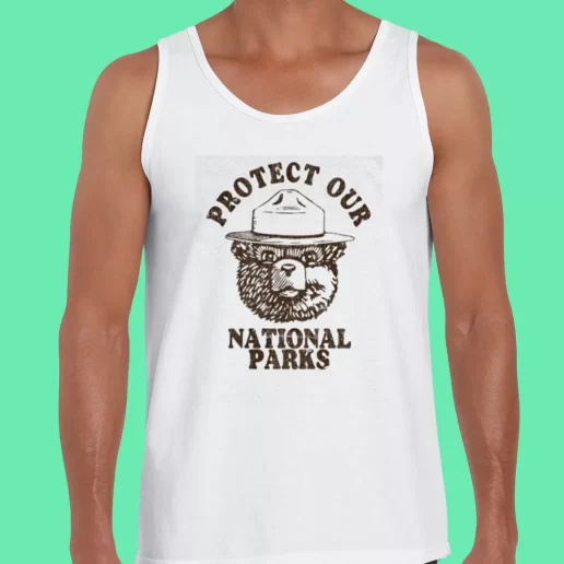 Beach Tank Top Protect Our National Parks Earthday Gifts 1