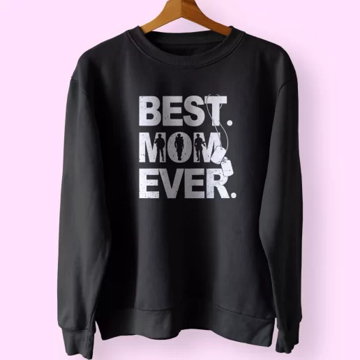 Best Mom Ever Female Veteran Holiday Sweatshirt 1