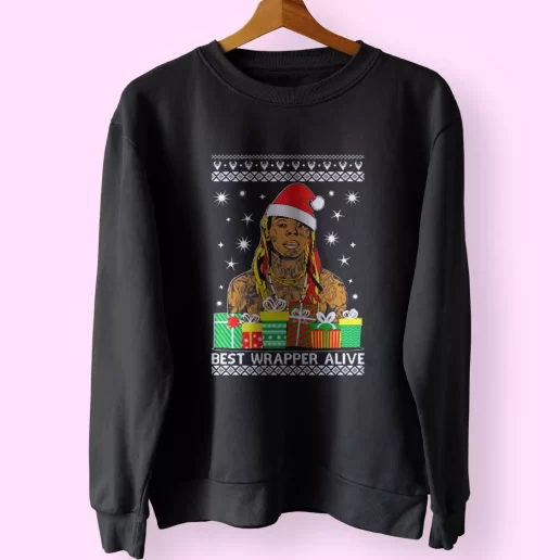 Best Wrapper Alive Sweatshirt Xmas Outfit 1