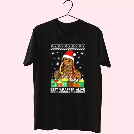 Best Wrapper Alive T Shirt Xmas Design 1